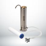 Coldstream système de filtration d'eau sur comptoir en acier inoxydable. CA003